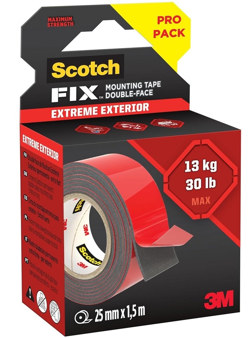 Scotch  Heavy-Duty Double-Sided Tape, Made in the USA, with an Exceptional Weight Capacity of up to 13.6 kg – Versatile and Reliable. - Image 3