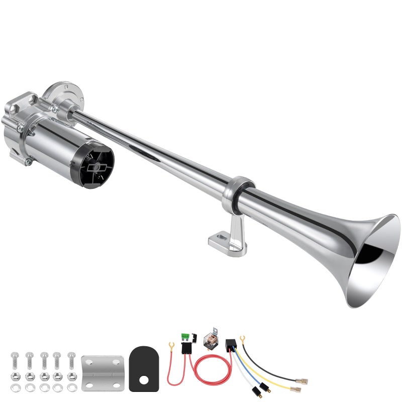 Banhao 12V 150db Super Loud Train Horn Kit with 120 PSI Air Compressor for Truck Boat Car SUV