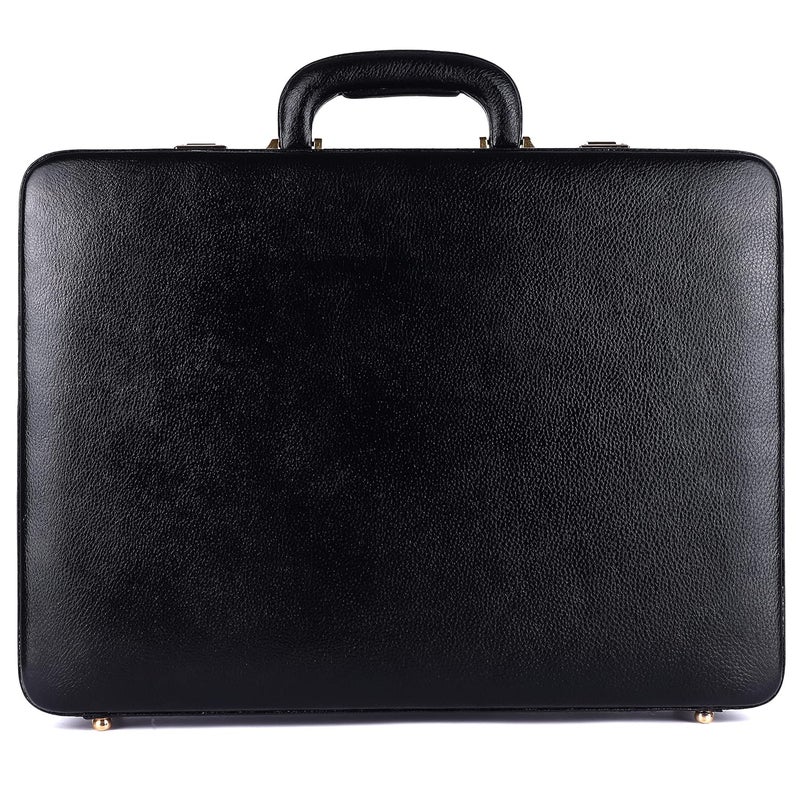 HAMMONDS FLYCATCHER Adults Genuine Leather Briefcases With Combination Lock| D-L:17"H:12.5"B:3" - Image 1