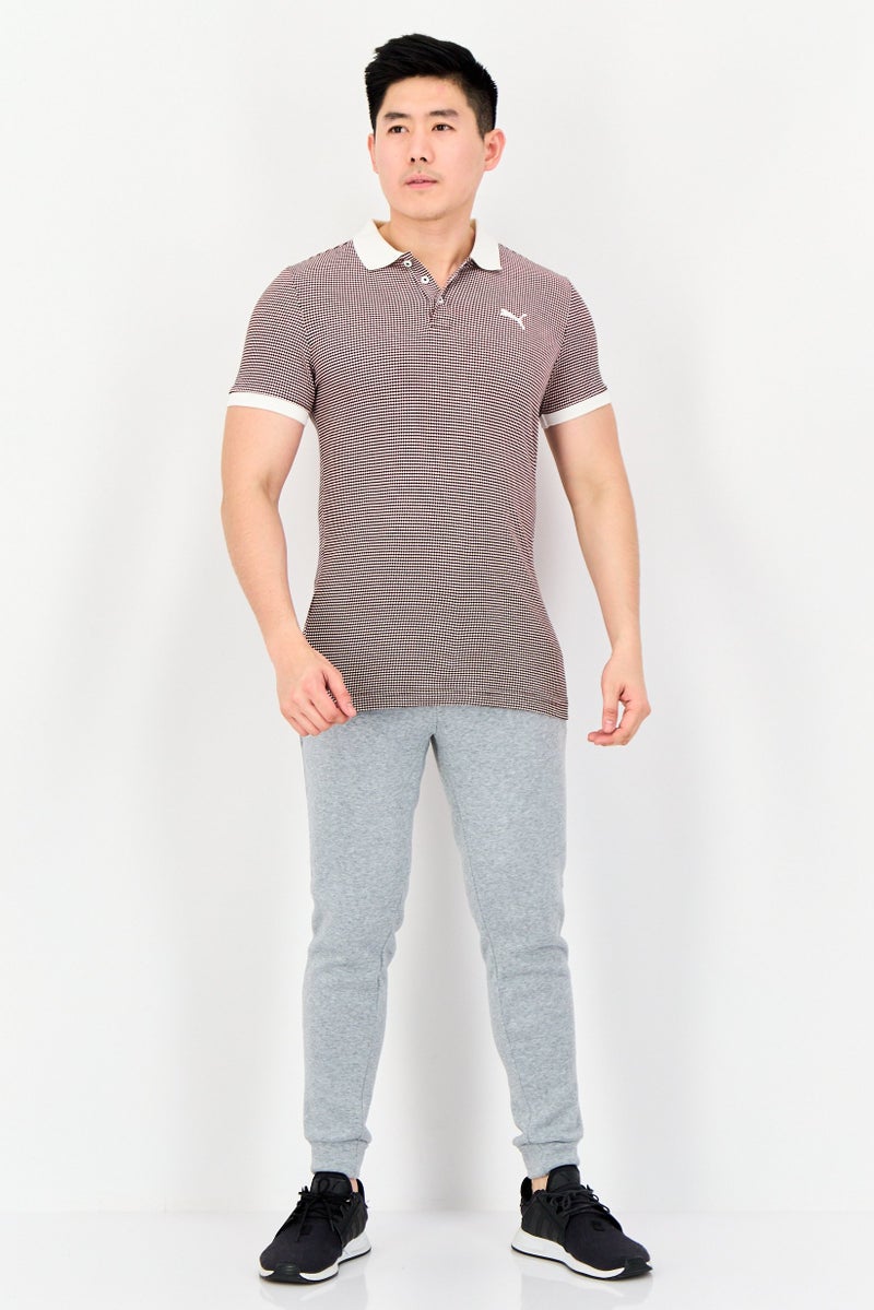 Puma X One 8 Men SlimFit Short Sleeve Outdoor Polo Shirt, Multicolor - Image 3