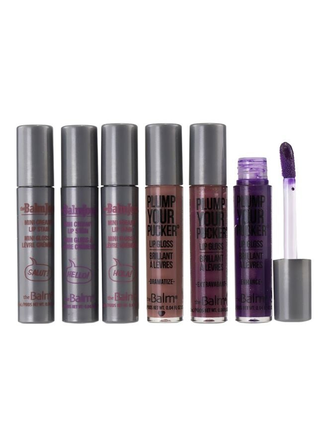 theBalm Cosmetics Mini Lip Gloss Kit Multicolour