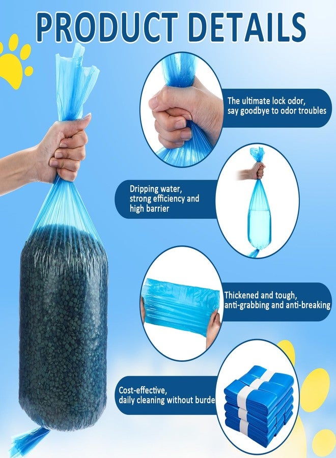 Marspark 2800 Pcs 23 ft Cat Litter Refills Bag Compatible with Litter XL Plus Standard Pail Extended Refills Bags 7 Layer 30 Months Use Time Enhanced Odor Control Waste Bags Cartridge Not Included - Image 3