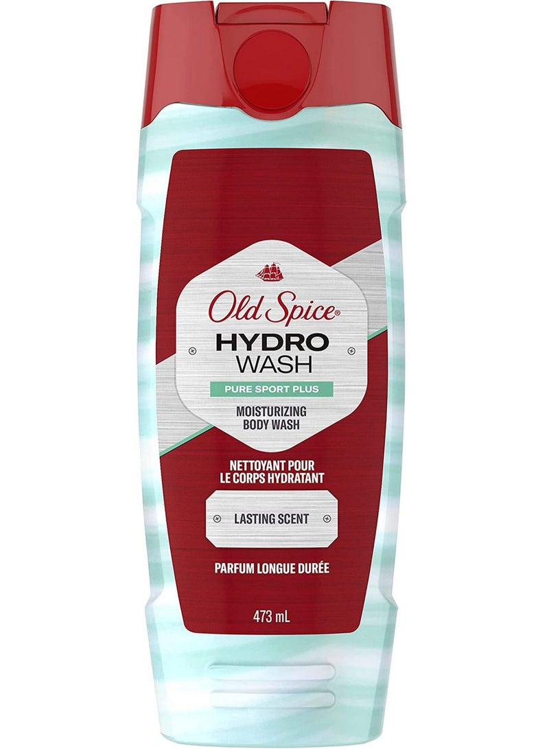 أولد سبايس غسول الجسم المائي المرطب للرجال بيور سبورت بلس 473 مل - Image 1