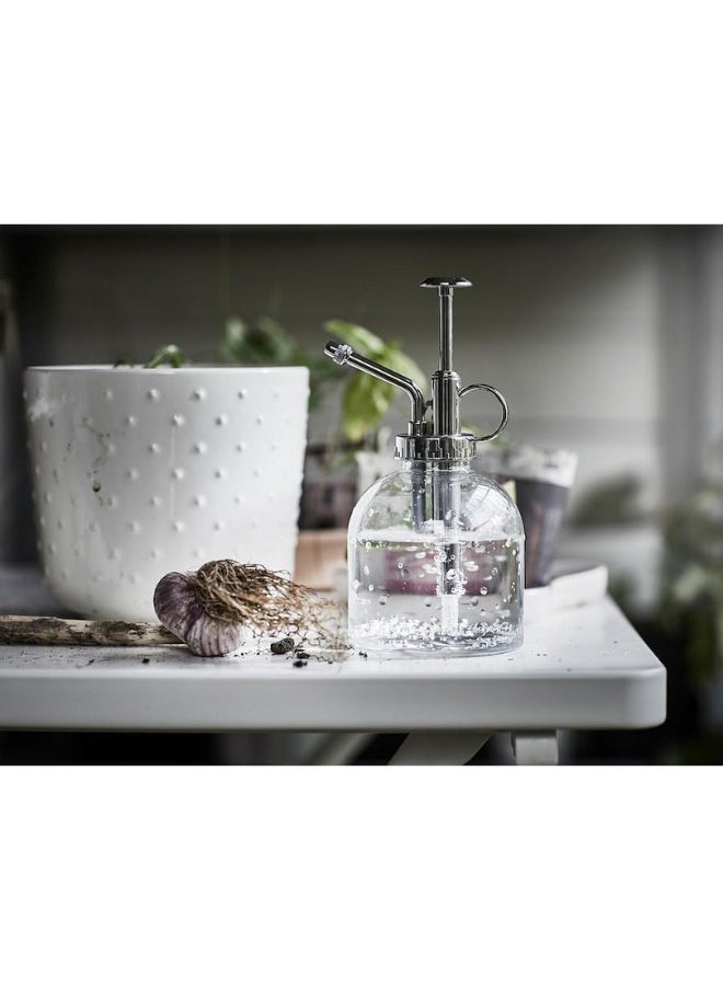 Generic Glass Plant Mister Spray Bottle, Vintage Plant Spritzer, Succulent Watering Bottle with Bronze Plastic Top Pump, Small Plant Sprayer Mister Watering Can for Garden Indoor Outdoor Live Plants  - Image 5