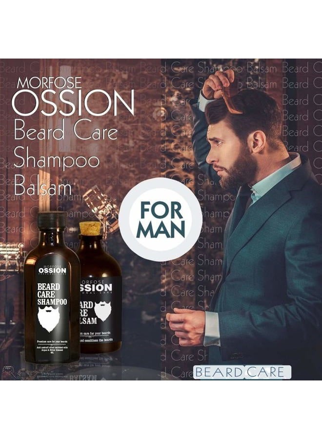 MORFOSE Ossion Beard Care Balsam, Promotes Healthy Hair Growth, Fuller, Longer and Thicker Beard, Alleviates Itches, Eliminates Beardruff, Enriched with Argan and bitter Almond Oil, 3.4 Ounce - Image 5