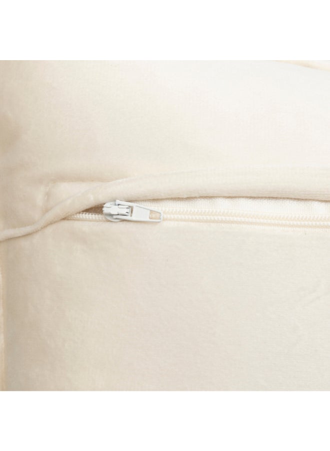 atmosphera Soana Bouclette Rectangular Shaped Cushion Ivory 30 x 50cm 204404A - Image 3
