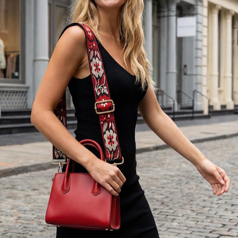 ROYGBCP Shoulder Straps Adjustable Purse Strap - Universal Replacement for Women's Crossbody Bags and Totes - Image 2