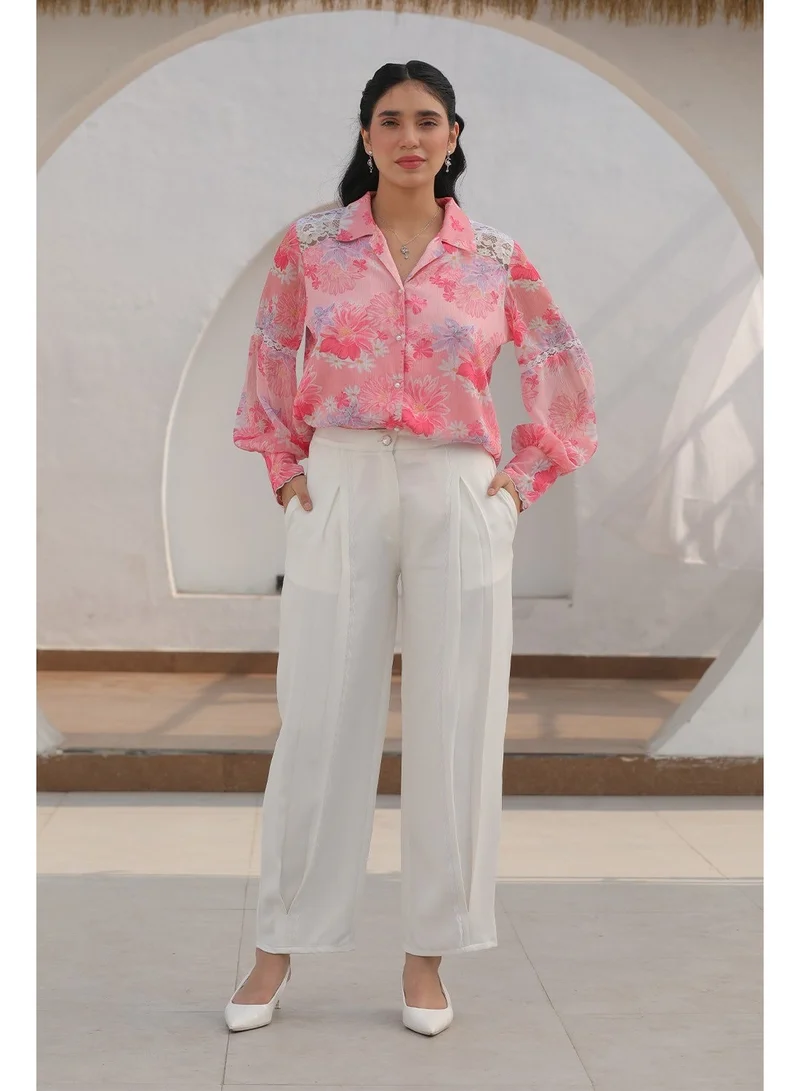 Luxe & Hardy طقم لوكس آند هاردي سيليست ليس المنسق - وردي