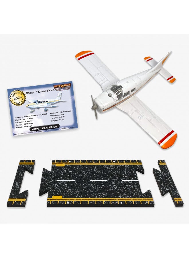 Hot Wings Planes أجنحة حارة طائرات بايبر شيروكي مع مدرج قابل للتوصيل في متاحف الطيران في جميع أنحاء البلاد - Image 1