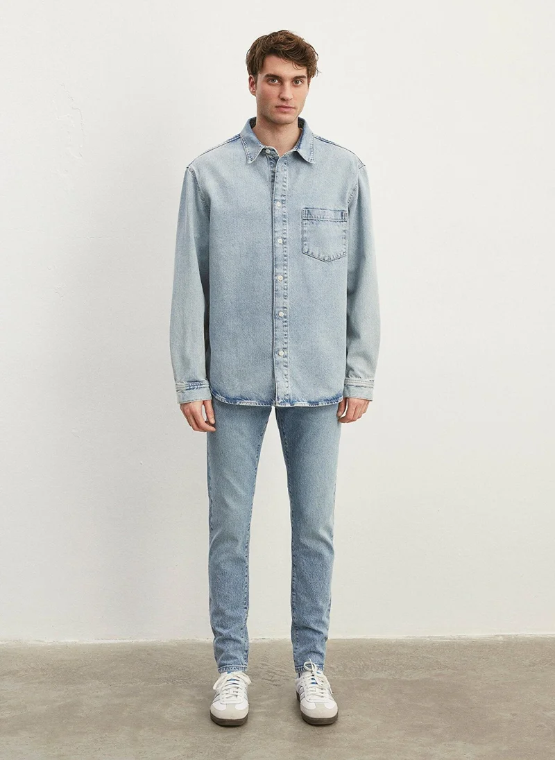 مافي DILLON Faded Blue Denim