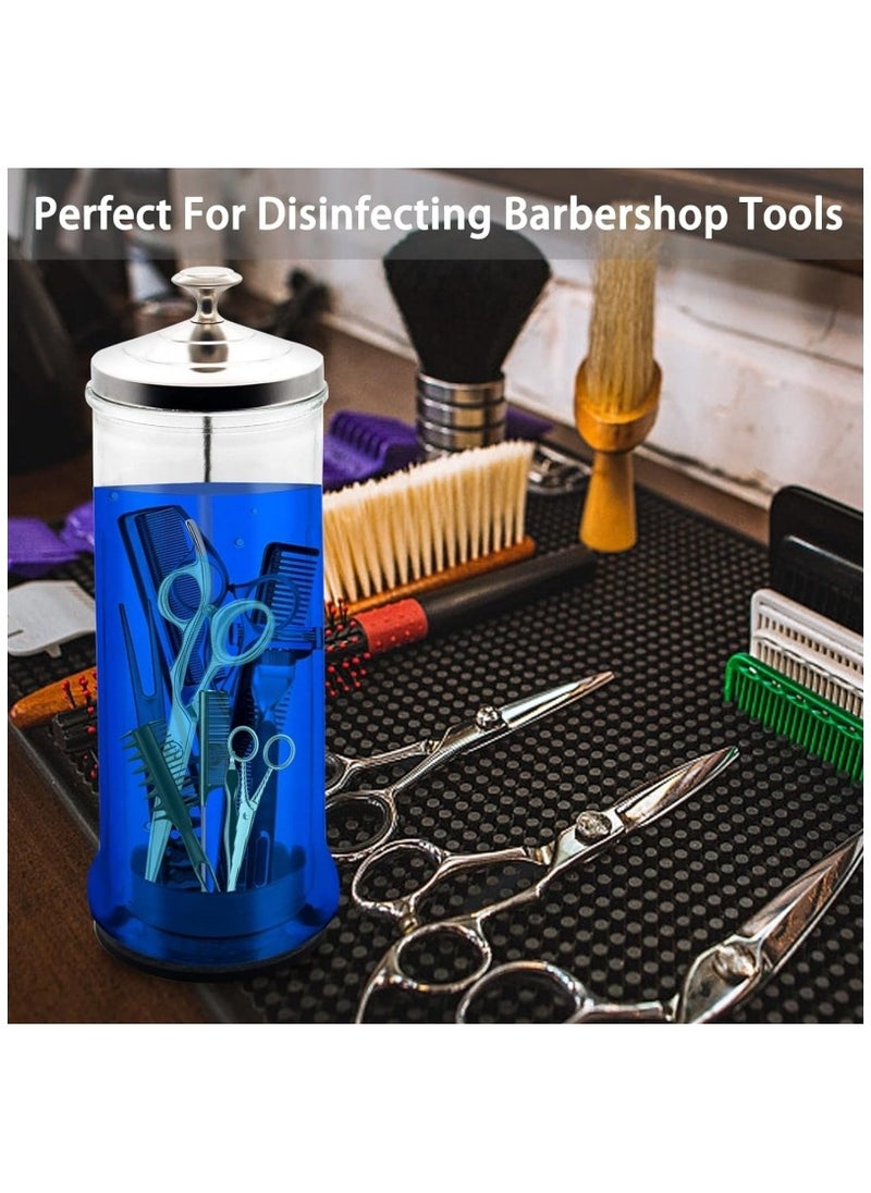 Ru syanl 1500ml Barber Disinfectant Jar Comb Sterilization Tank Nail Tool Hairdresser Supply Salon Sterilize Bottle  - Image 2