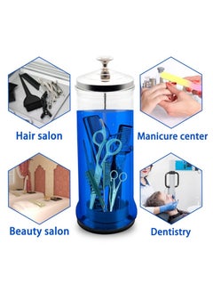 Ru syanl 1500ml Barber Disinfectant Jar Comb Sterilization Tank Nail Tool Hairdresser Supply Salon Sterilize Bottle  - Image 3