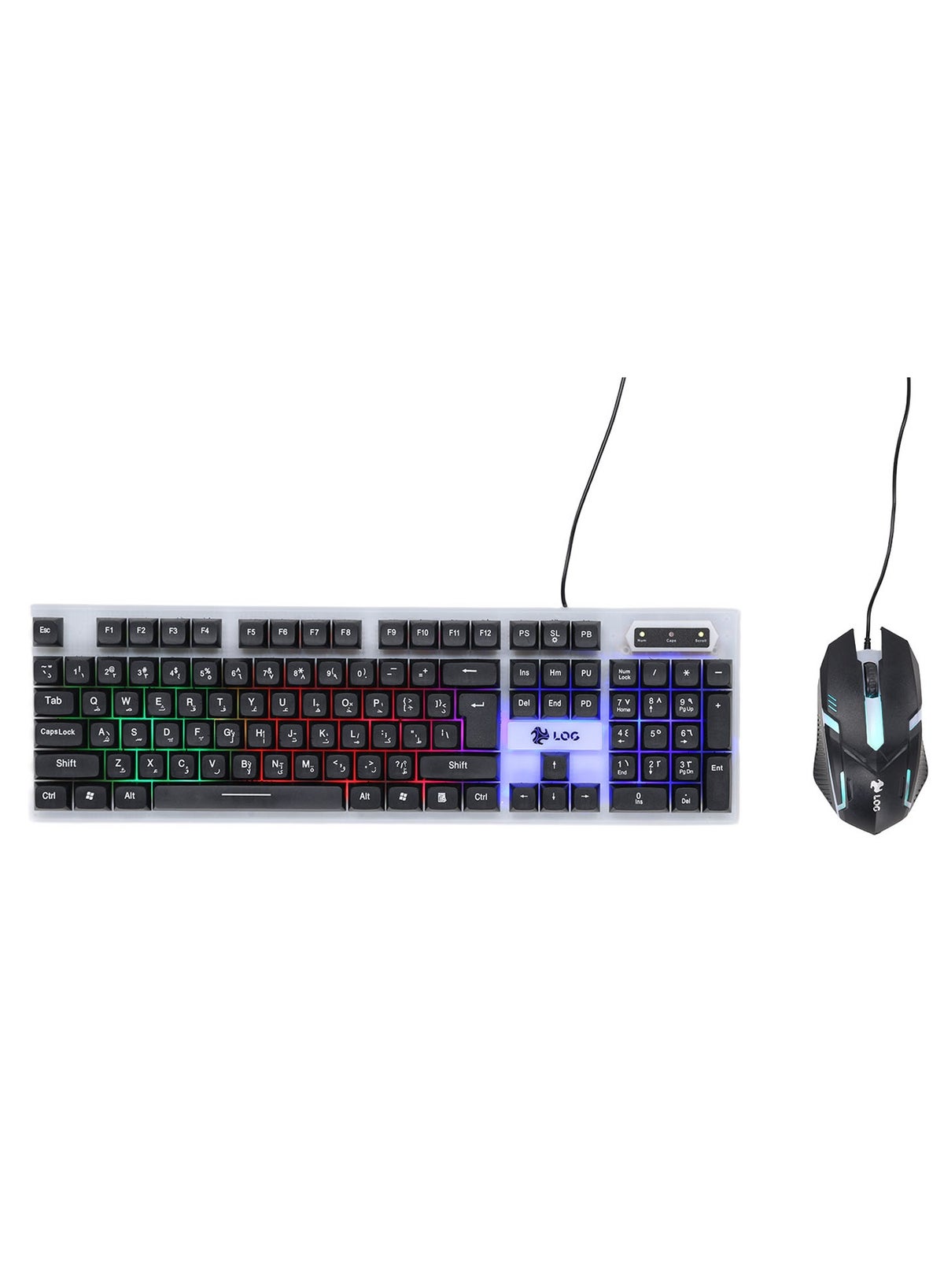 log Log LK182t Gaming Keyboard And Mouse Combo Z82552AB67EAE460FF96BZ