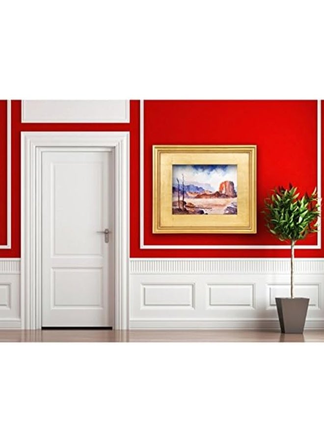 Creative Mark Plein Air Wooden Picture Frame - 9X12 Gold - Image 4