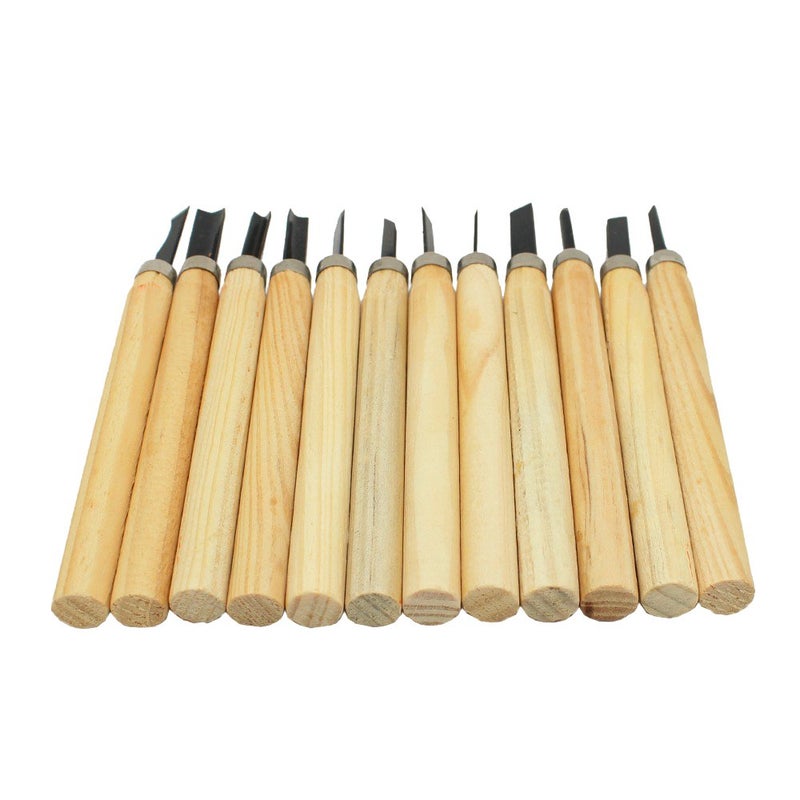Futaba Wood Carving Chisels set 12 Pcs - Image 3