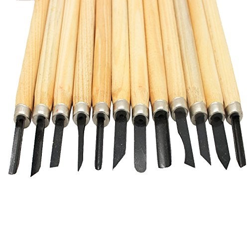 Futaba Wood Carving Chisels set 12 Pcs - Image 4
