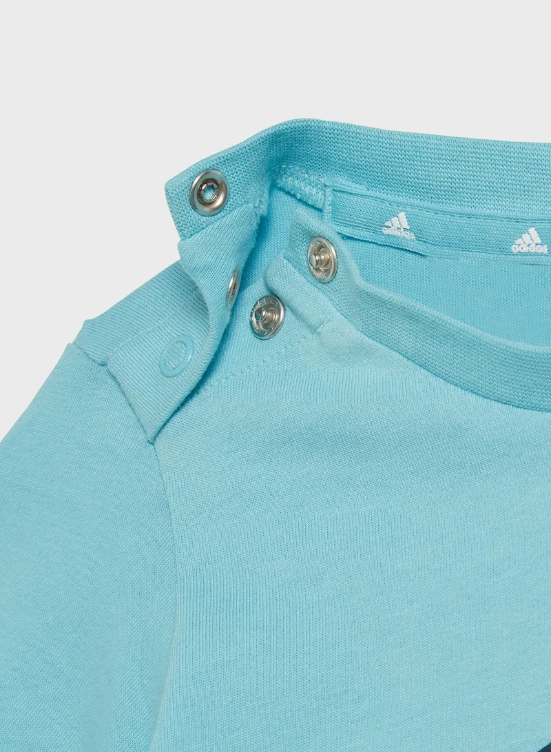 Adidas Essentials Organic Cotton Tee And Shorts Set