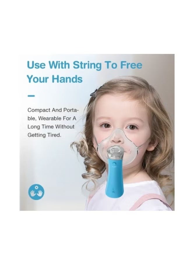 Dr.isla The N9 Silent Mini Medical Nebulizer is designed for both adults and children, offering a convenient and efficient way to manage respiratory care at home or on the go. With advanced ultrasonic technology, it produces fine mist particles for optimal absorption, while its ultra-quiet design ensures a comfortable and stress-free experience for children and sensitive users. Compact, lightweight, and easy to operate, it is perfect for daily respiratory therapy and quick relief.Model: N9 Spray Particle Size: Ultra-fine mist, >50% particles - Image 4