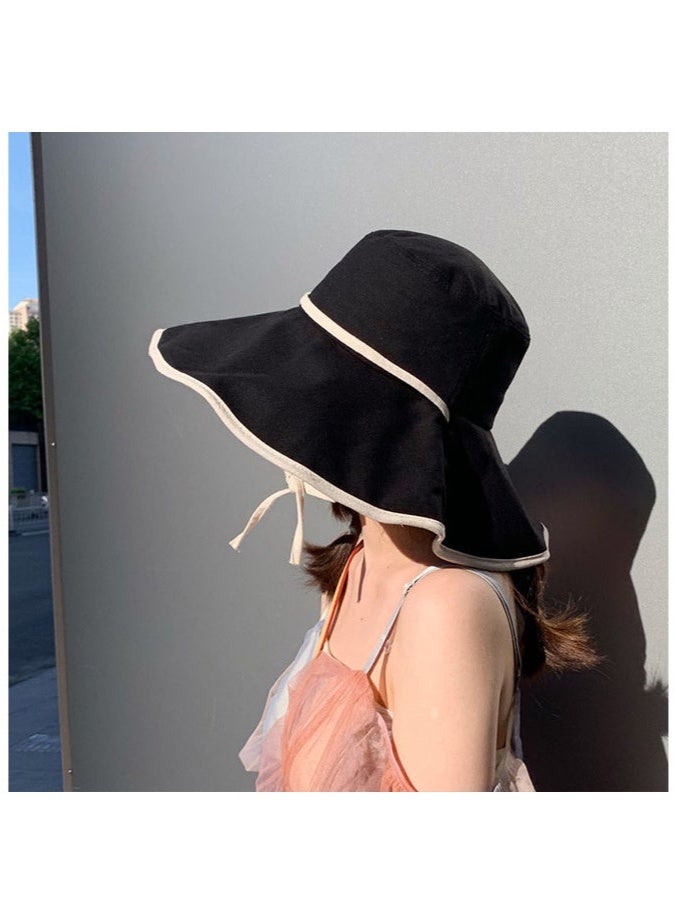 Double-sided sunshade large brim sunscreen fisherman's hat - Image 5