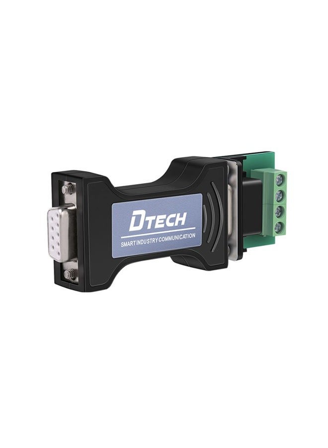DTech Port-Powered RS232 to RS485 Converter Adapter for Industrial Long Haul Serial Communication Supports 600W Anti-surge and 15KV Static Protection - Image 1