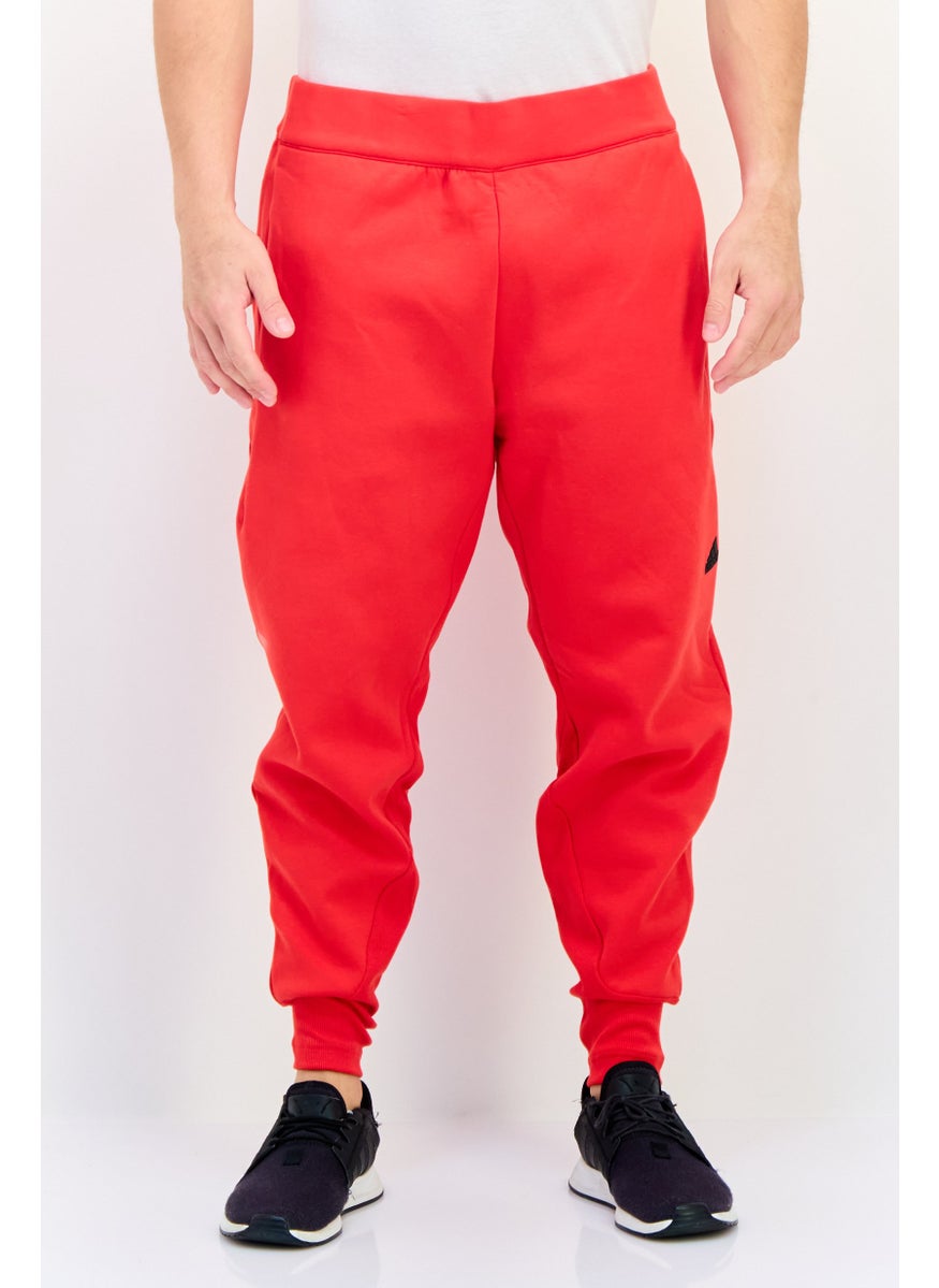 Adidas Men Regular Fit Outdoor Sweatpants, Red  - Image 1