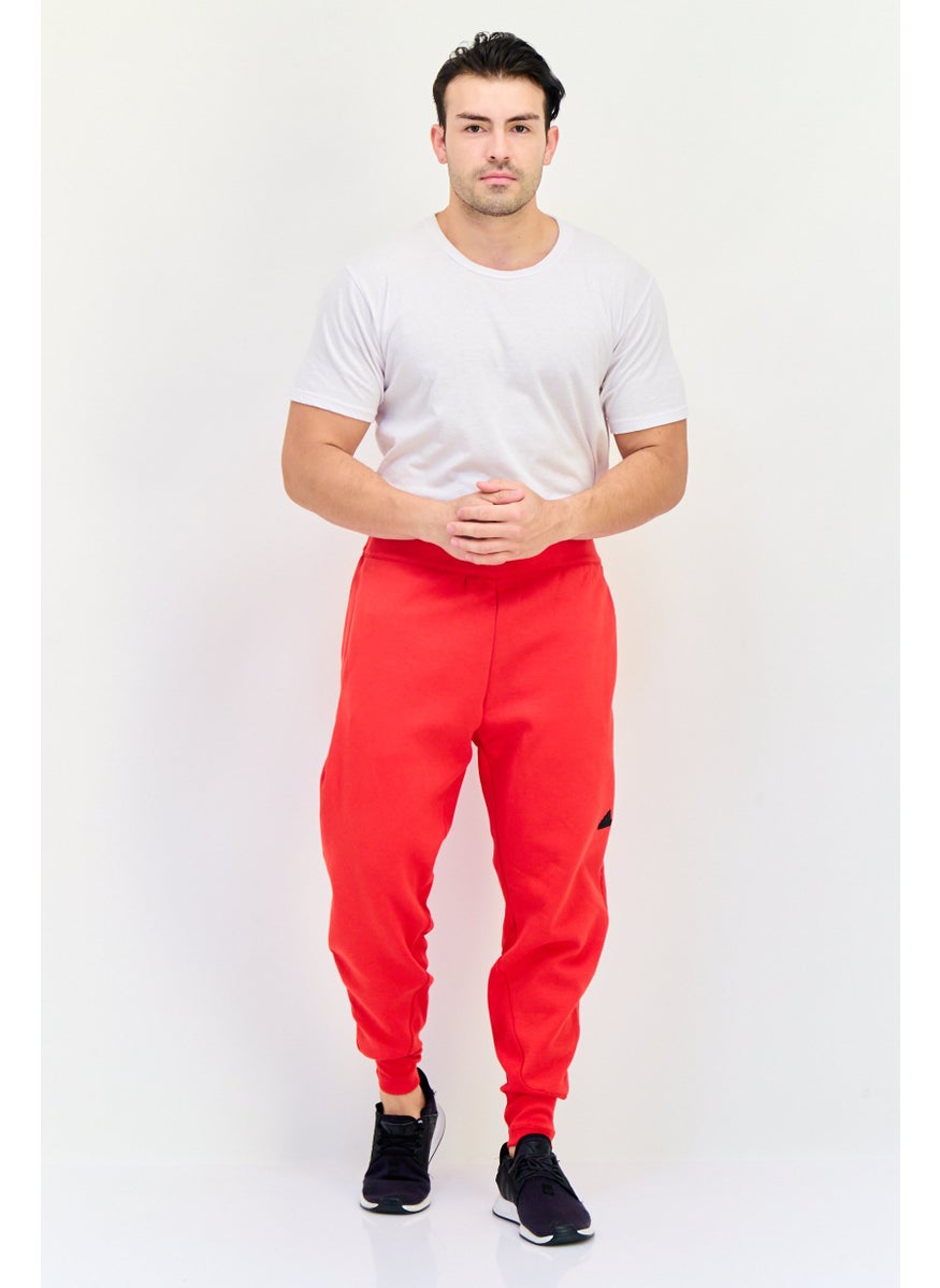 Adidas Men Regular Fit Outdoor Sweatpants, Red  - Image 4