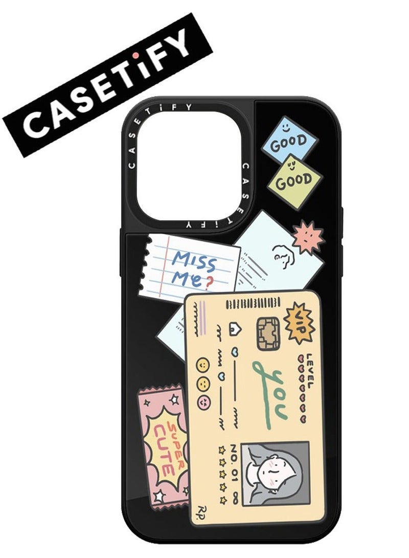 Casetify Apple iPhone 13 Pro Case Couple Card Phone Cover - Mirror Face - Image 1