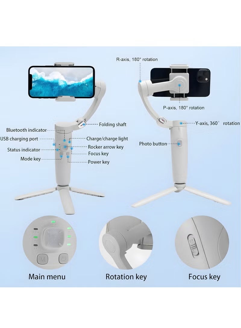 Professional selfie stick for smartphone fixing with hand handle, Bluetooth control, anti-vibration, foldable and compatible with all smart devices - Image 4