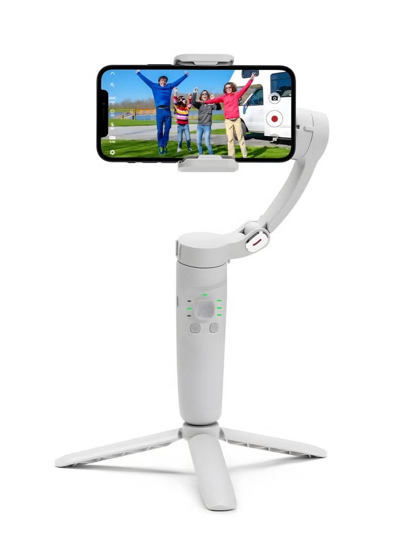Professional selfie stick for smartphone fixing with hand handle, Bluetooth control, anti-vibration, foldable and compatible with all smart devices - Image 1