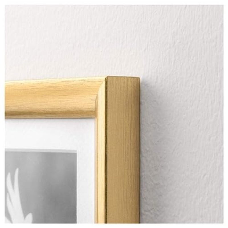 Picture Frame with Matt Metal-like Finish, Plastic Front Protection, Multiple Sizes for Wall Decor 30x40 cm 11 ¾x15 ¾ - Image 4