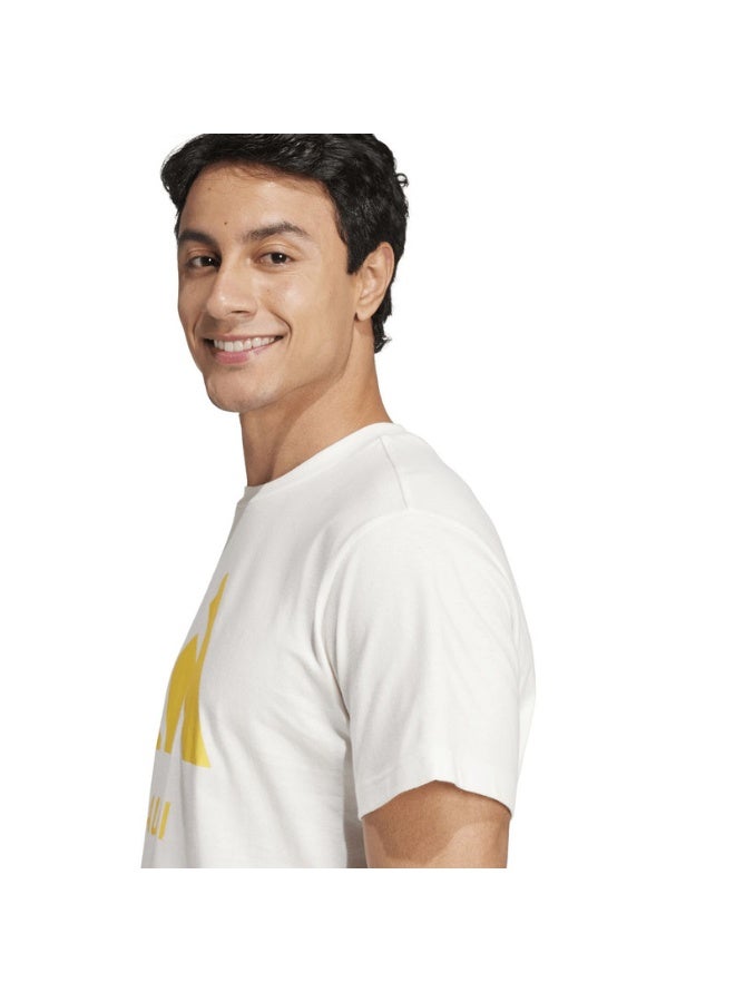 Adidas adidas SAUDI TEE White Training T-SHIRTS for Unisex - 3XS  - Image 5