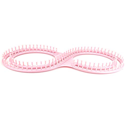 WAYION 55" Afphgan Serenity Loom Knitting Board Weave Loom Kit with Step by Step Instructions Great for The Experienced Loom Knitter(Blue/Pink) (Pink) - Image 3