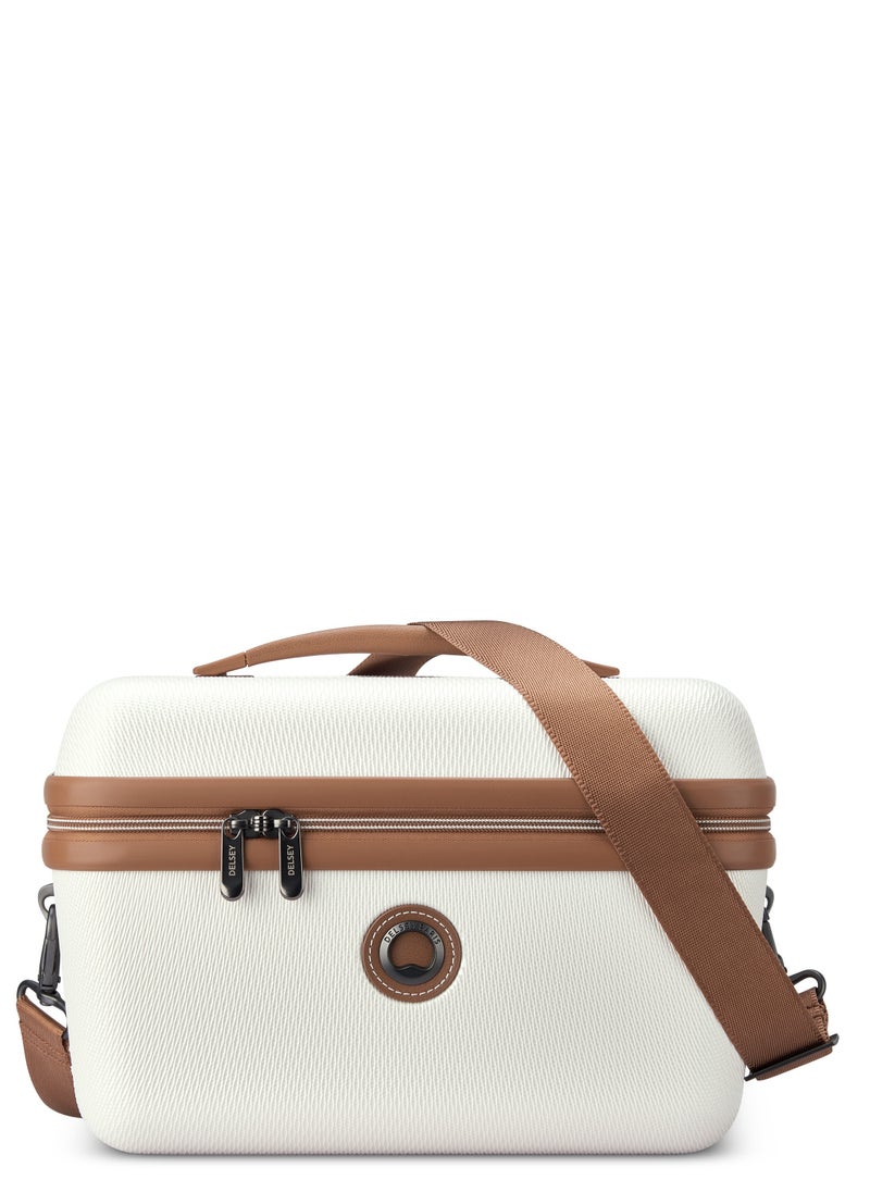 DELSEY Paris Chatelet Air 2.0 Hardcase Tote Beauty Case With Removable Shoulder Strap - Angora  - Image 1