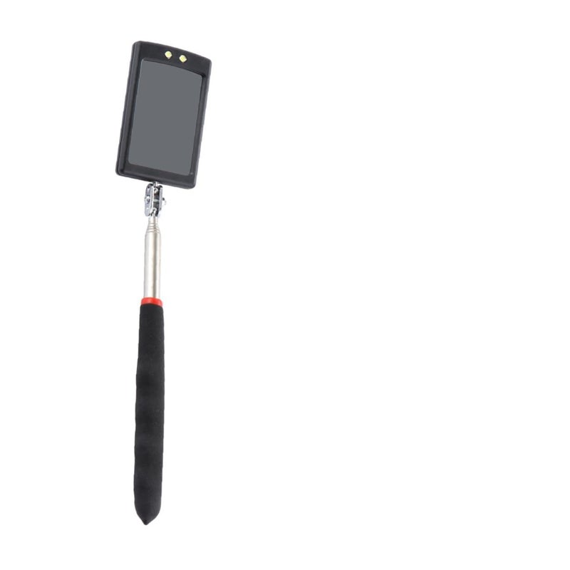 Flexible Telescoping LED Inspection Mirror Rotating Head for Automotive and Construction Night Use - Image 1