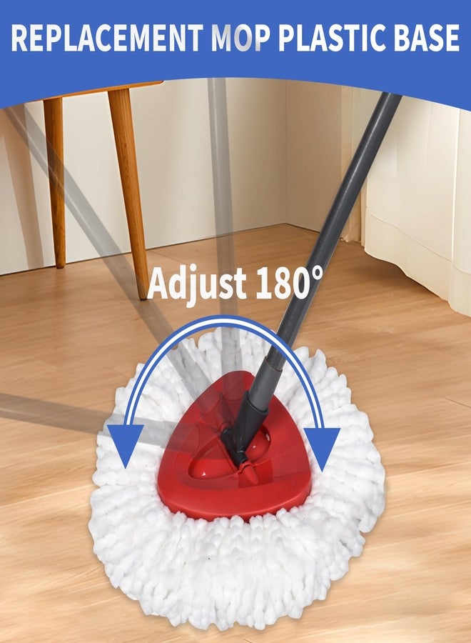 Hibaby Spin Mop Base Part Compatible with Ocedar Mop EasyWring 1-Tank System, 1 Ct - Image 4