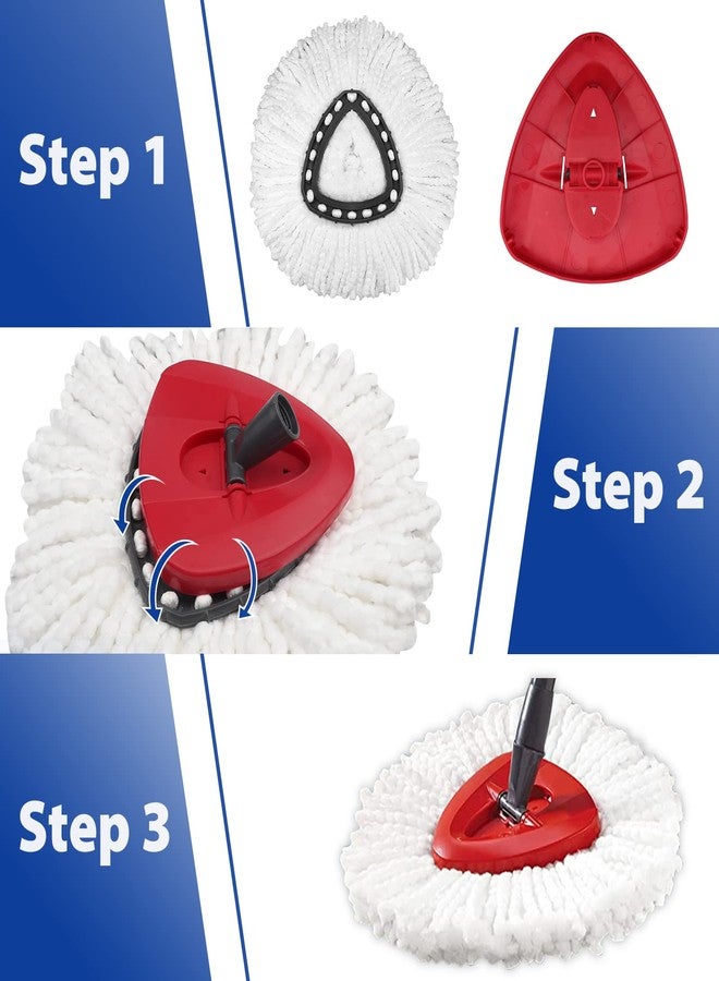 Hibaby Spin Mop Base Part Compatible with Ocedar Mop EasyWring 1-Tank System, 1 Ct - Image 3