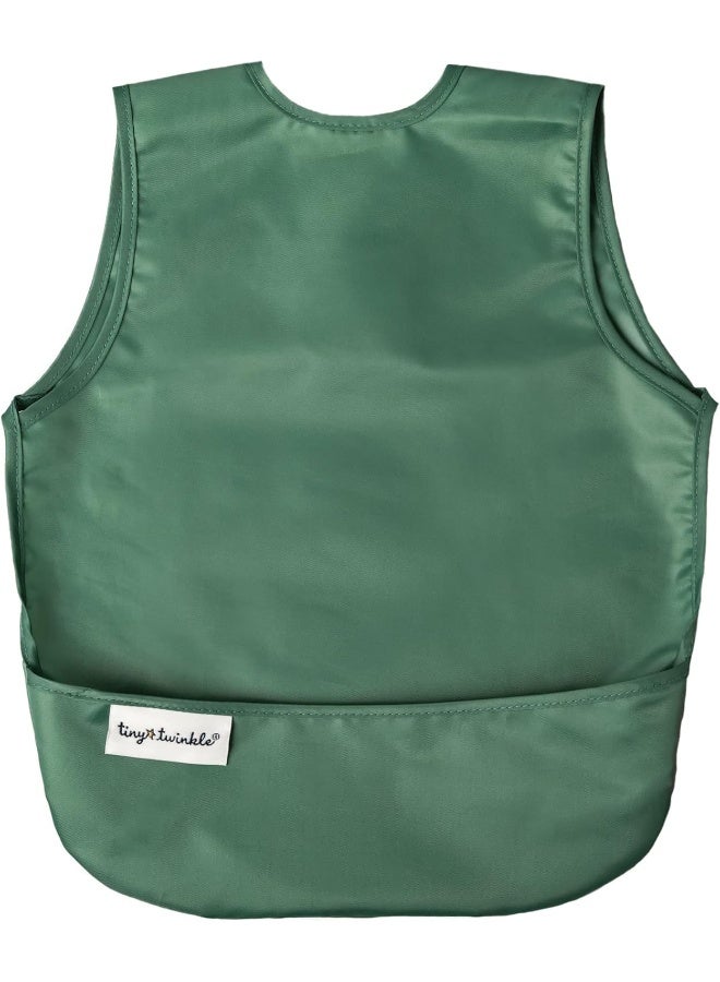 Tiny Twinkle Tiny Twinkle Mess Proof Baby Bib - Waterproof Baby Apron - Machine Washable - PVC, BPA, & Phthalate Free - Great Travel Bib for Baby Eating - Baby Food Bibs  - Image 1