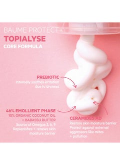 SVR Topialyse Intensive Balm Face And Body 48Hr Moisturizing Soothing Cream To Relieve Itching Of Very Dry Sensitive Skin Of Babies Kids And Adults Helps To Repair And Protect 6.7 Fl.Oz  - Image 3