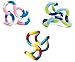 Tangle Jr 1 pcs Classic Sensory Original Fidget Toy 1PC Yellow - Image 3