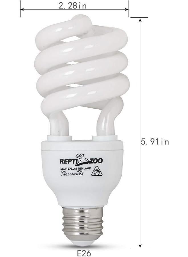 Reptizoo Tropical Fluorescent UVB Lamp 26W - Image 3
