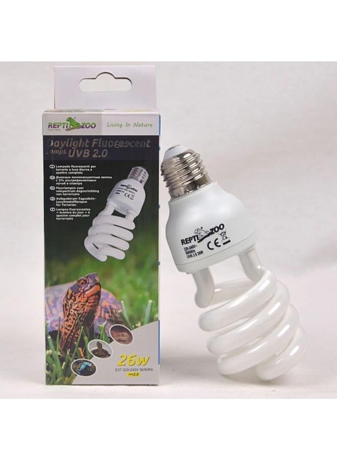 Reptizoo Tropical Fluorescent UVB Lamp 26W - Image 1