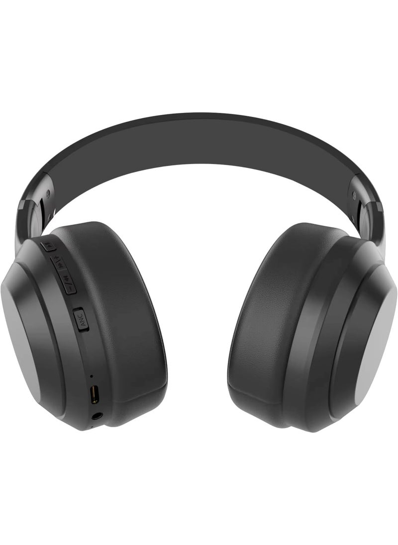 SODO Headset SD-1121 Wireless Stereo Over Ear Headphones With Microphone Black  - Image 3