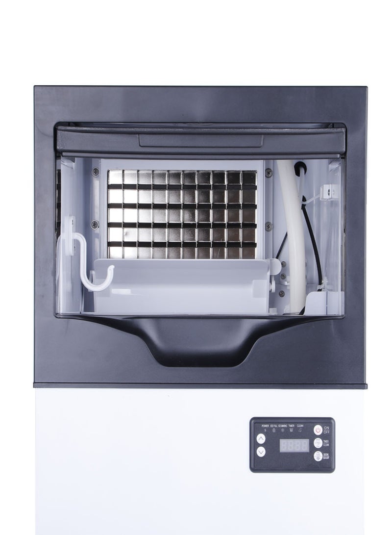 Cool Baby Integrated Ice Maker Machine, 35KGS/24H Stainless Steel Under Counter ice Machine with 10KGS Ice Storage Capacity, Freestanding Ice Maker -Bottled Water or Tap Water. - Image 2