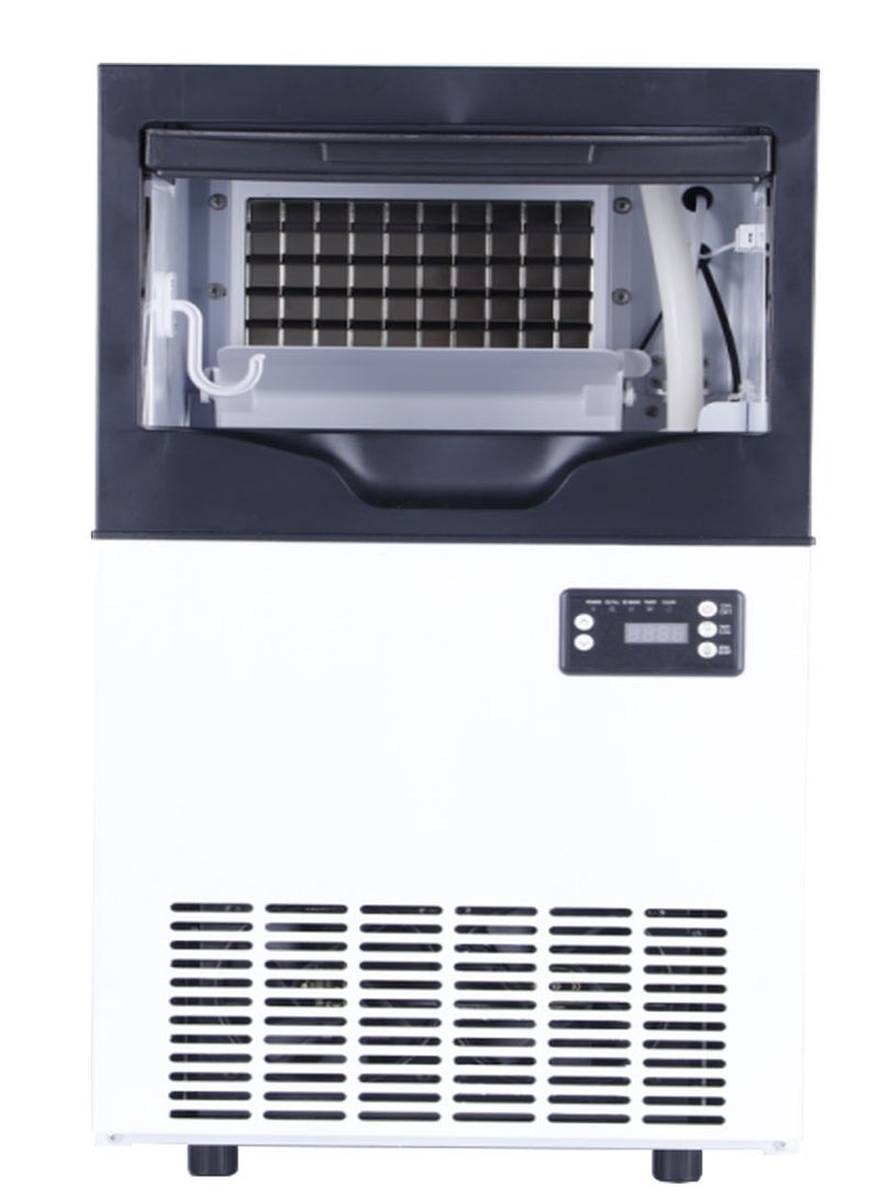 Cool Baby Integrated Ice Maker Machine, 35KGS/24H Stainless Steel Under Counter ice Machine with 10KGS Ice Storage Capacity, Freestanding Ice Maker -Bottled Water or Tap Water. - Image 4