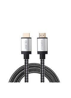 GLINK GLINK GL-201 ULTRA 4K-HIGH SPEED HDMI CABLE 2.0V with Ethernet 18Gbps, Supports DOLBY, 3D, 4K@60Hz, HDCP 2.2, Audio return, Cotton Braided, Gold Plated Metal Connector (5M/16FT)  - Image 2