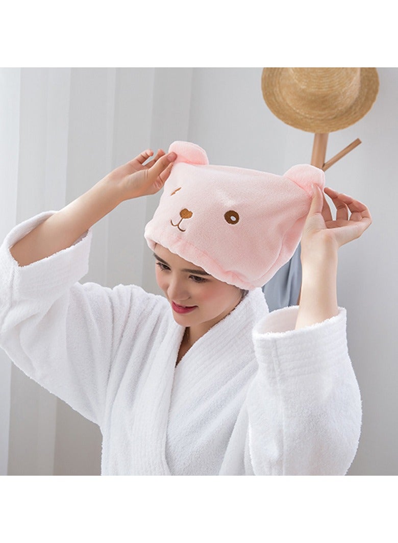 Goolsky Quick Dry Embroidered Shower Cap Dry Hair Towel For Women - Soft Microfiber Towel For Dry Hair And Bandana Style - Image 1