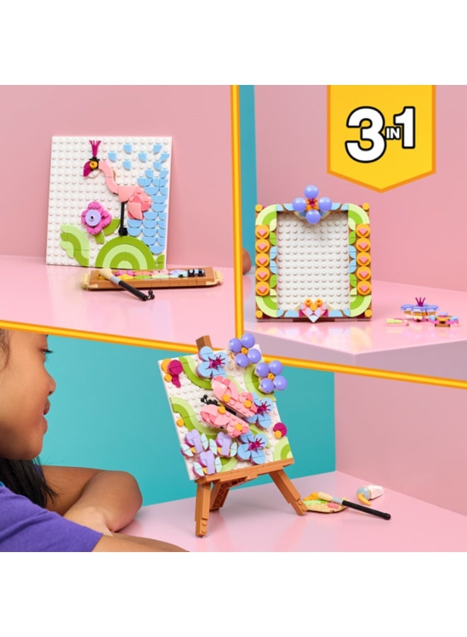 LEGO Floral Art Decor Painting Building Set - Image 5