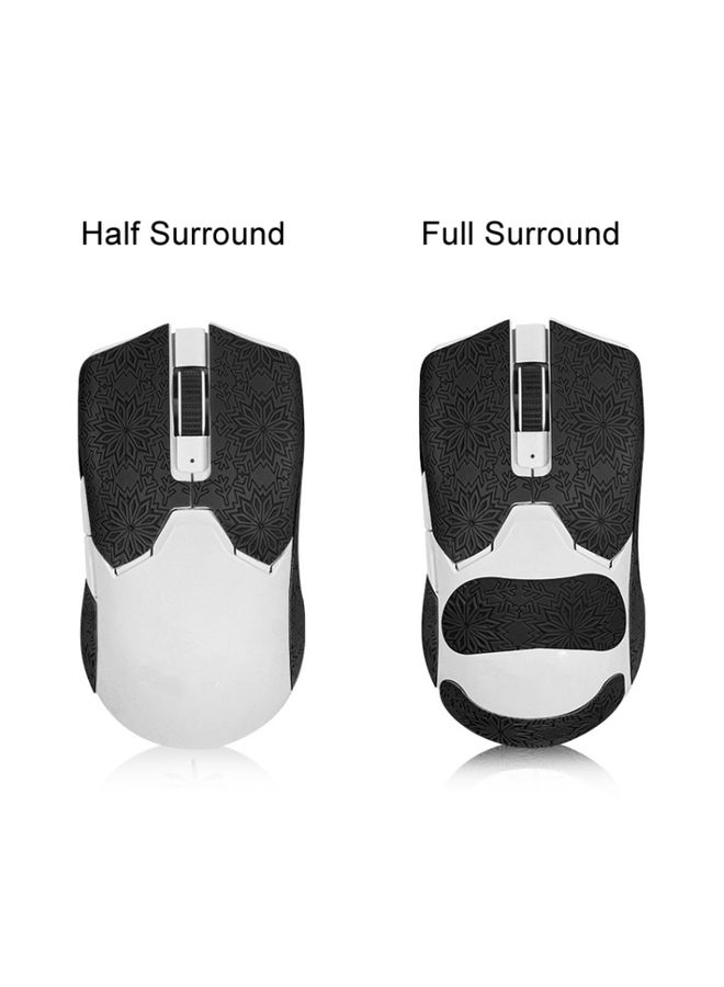 BURAQ Snowflake Pattern Anti-slip Mouse Stickers For Razer Viper Ultimate Pink Half Surround - Image 2