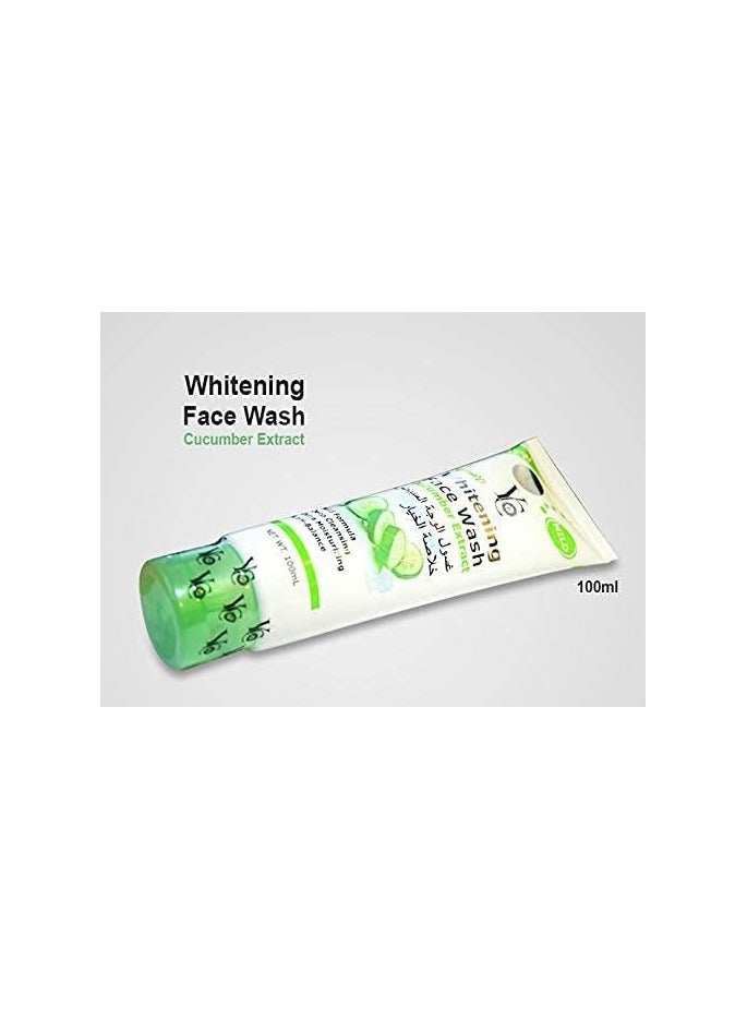 Whitening Face Wash Cucumber Extract - 100ml