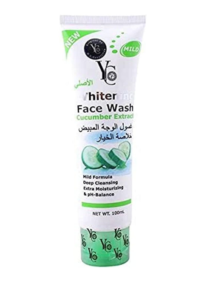 Whitening Face Wash Cucumber Extract - 100ml